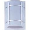 Foto para Luna LED 1-Light Outdoor Wall Lantern BM White UV - Rated Polycarbo GU24 LED