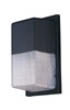 Picture of Wall Pak LED Wall Sconce BK Clear Glass PCB LED