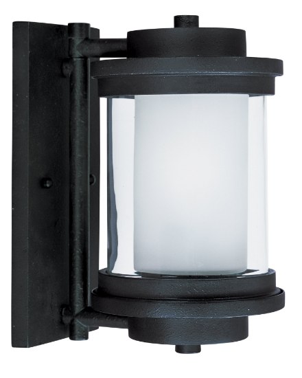 Foto para Lighthouse EE1-Light Outdoor Wall Sconce AR Clear/Frosted GU24 Fluorescent Fluorescent