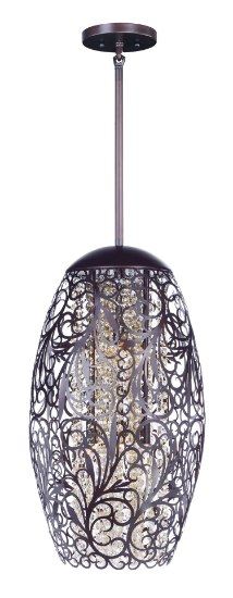 Picture of Arabesque 6-Light Pendant OI Cognac G9 Clear Xenon Xenon (OA HT 66")