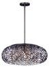 Foto para Arabesque 7-Light Pendant OI Cognac G9 Clear Xenon Xenon (OA HT 52") (CAN 6"x6"x1")