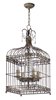 Picture of Gisele 4-Light Pendant ATR MB Incandescent Incandescent 36" Chain