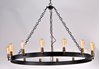 Picture of Noble 14-Light Chandelier BKNAB MB Incandescent Incandescent 36" Chain