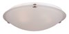 Picture of Malaga 3-Light Flush Mount SN Frosted Glass MB Incandescent Incandescent