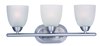 Picture of Axis 3-Light Bath Vanity PC Frosted MB Incandescent Incandescent