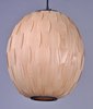 Foto para Norwood 1-Light Pendant BK Wood Veneer GU24 Fluorescent Fluorescent 13.5"x13.5"x16" (OA HT 136") (CAN 5.1"x5.1"x1.7")