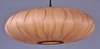 Picture of Norwood 1-Light Pendant BK Wood Veneer GU24 Fluorescent Fluorescent 20"x20"x7" (OA HT 127") (CAN 5.1"x5.1"x1.7")