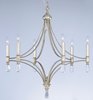 Picture of Regal 6-Light Pendant SG Clear CA Incandescent Incandescent (OA HT 32.5"-71.75") (CAN 5"x5"x1")36" Chain