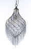 Picture of Twirl 1-Light Pendant GS Beveled Crystal Crystal CA Incandescent Incandescent 11.5"x11.5"x25" (OA HT 30"-67") (CAN 5"x5"x1.25")36" Chain