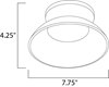 Picture of 7.5W Alumilux LED Flush/Wall Mount WT PCB LED