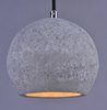 Picture of Crete 1-Light Pendant PC Concrete GU10 LED 7"x7"x7" (OA HT 125.5")