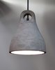 Picture of Crete 1-Light Pendant PC Concrete GU10 LED 8"x8"x10" (OA HT 10.79"-129.5") (CAN 4.72"x4.72"x0.98")