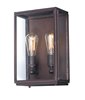 Foto para Pasadena 2-Light Outdoor Wall Lantern OI Clear Glass MB Incandescent Incandescent