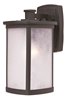 Picture of Terrace 1-Light Medium Outdoor Wall BZ Frosted Seedy MB Incandescent Incandescent