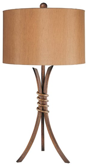 Picture of 100w SW 1 Light Table Lamp Belcaro Walnut