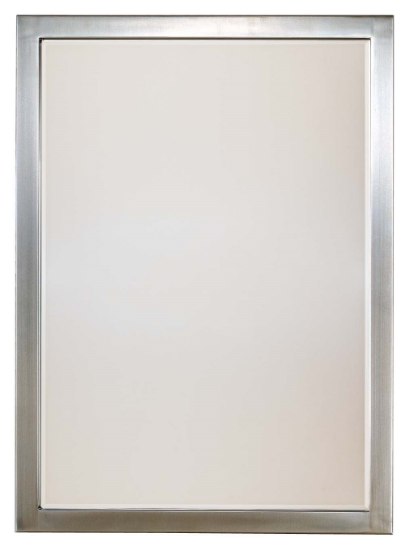 Picture of SW Mirror - Beveled Brushed Nickel Etched Marble Glass