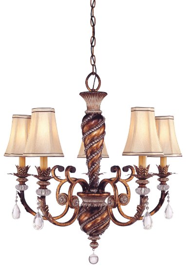 Foto para 60w SW 5 Light Chandelier Aston Court Bronze