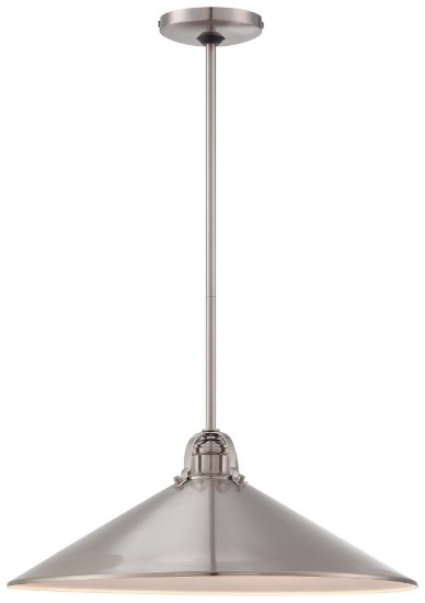 Foto para 40w SW 3 Light Pendant Brushed Nickel