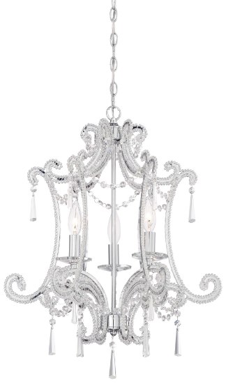 Picture of 60w SW 3 Light Mini Chandelier Chrome