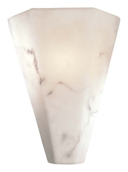 Foto para 60w SW 1 Light Wall Sconce Alabaster Dust