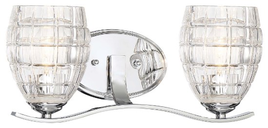 Picture of 100w SW 2 Light Bath Chrome Clear