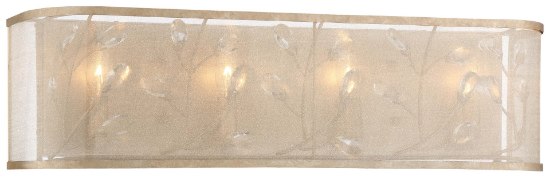 Picture of 60w SW 4 Light Bath Nanti Champaign Silver Gossamer Gold