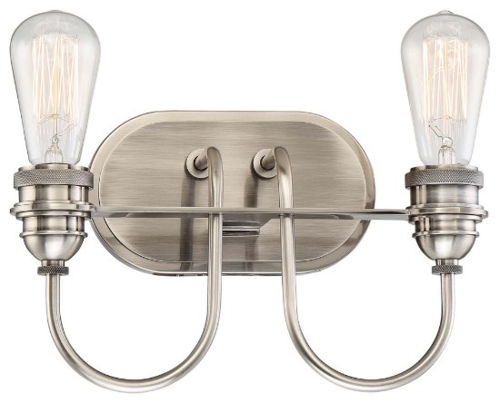 Foto para 40w SW 2 Light Bath Plated Pewter