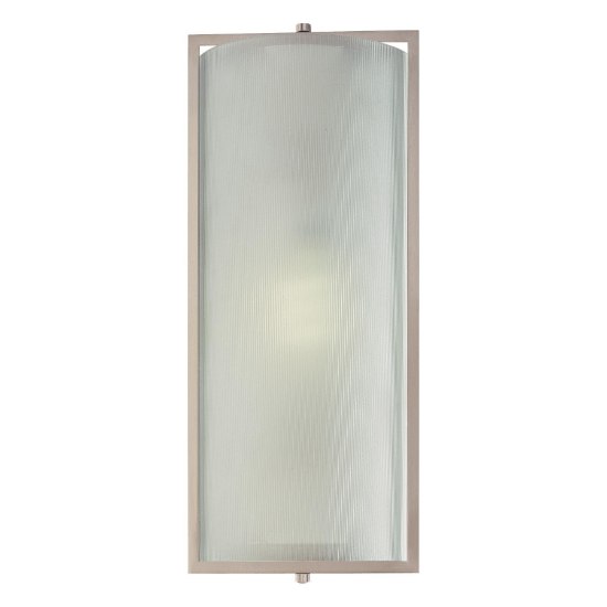 Foto para SW 1 Light Wall Sconce Brushed Nickel