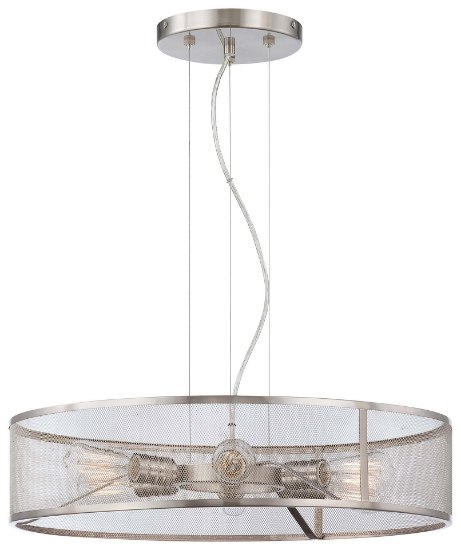 Picture of 40w SW 6 Light Pendant Brushed Nickel