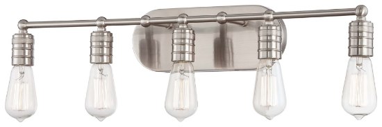 Foto para 40w SW 5 Light Bath Brushed Nickel