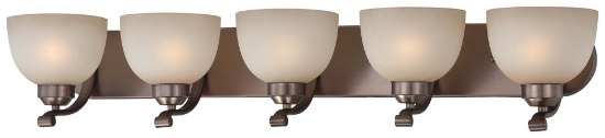 Picture of 100w SW 5 Light Bath Harvard Court Bronze (Plated) Light French Scavo