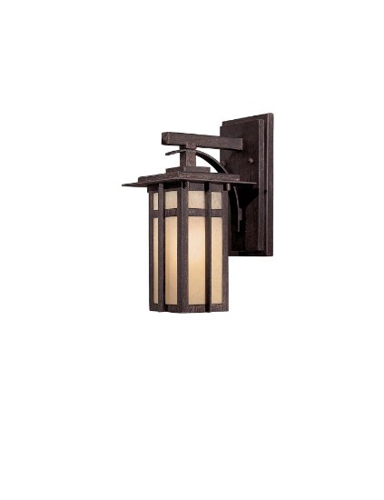 Foto para 13w SW 1 Lt Outdoor Wall Mount Iron Oxide Double French Scavo