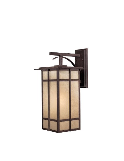 Foto para 26w SW 1 Light Wall Mount Iron Oxide Double French Scavo