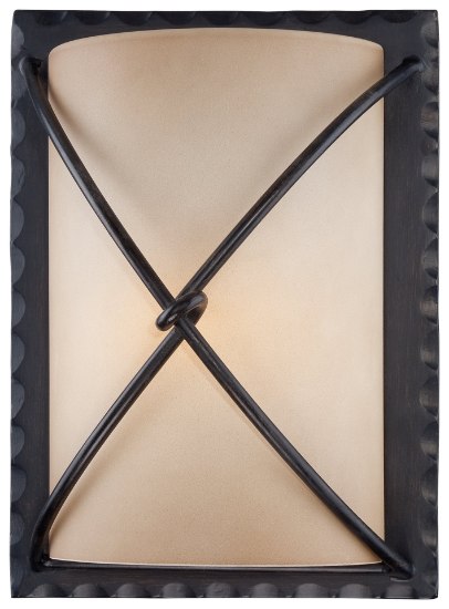 Foto para 13w SW 1 Light Outdoor Wall Mount Aspen Bronze Rustic Scavo