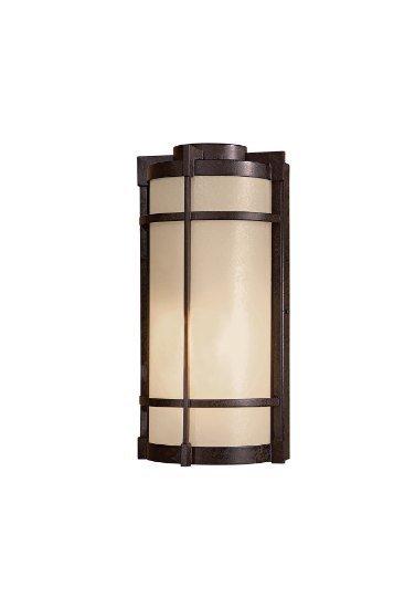 Foto para 13w SW 1 Lt Outdoor Pocket Lantern Textured French Bronze Pearl Mist