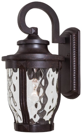 Foto para 100w SW 1 Light Wall Mount Corona Bronze Clear