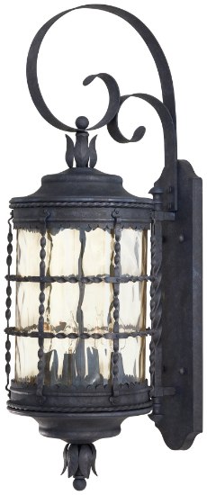 Foto para 60w SW 4 Light Wall Mount Spanish Iron Champagne