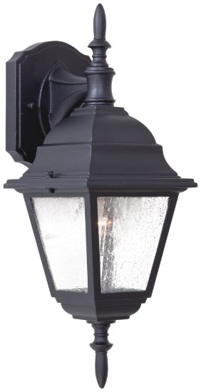 Picture of 100w SW 1 Light Wall Mount Black Clear