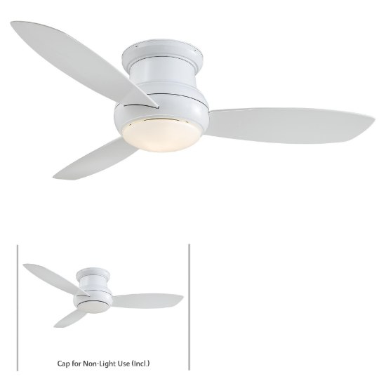 Picture of 151.3w SW Concept II Wet Fan - 52In White Opal