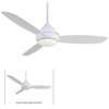 Picture of 159.7w SW 58In Concept I Wet Ceiling Fan Brushed Nickel Wet Opal