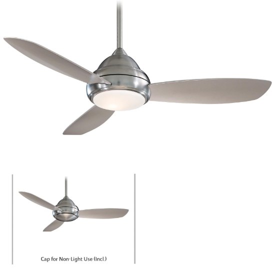 Picture of 146w SW Concept I Fan-44In Brushed Nickel White Opal