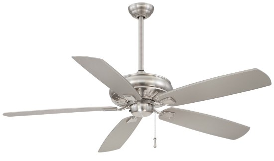 Picture of 65.1w SW 60In Sunseeker Ceiling Fan - 2 Brushed Nickel Wet