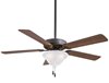 Foto para 123.5w SW Contractor Unipack Fan-52In Oil Rubbed Bronze Etched Swirl