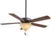 Foto para 123.5w SW Contractor Unipack Fan-52In Oil Rubbed Bronze Excavation