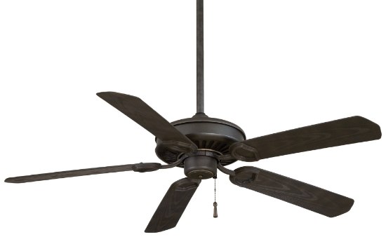 Picture of 79.3w SW Sundowner Indoor/Outdoor Fan-5 Black Iron W/ Aged Iron Accents