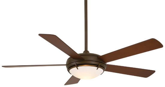 Foto para 167.25w SW Como Fan-54In Oil Rubbed Bronze Satin White Opal