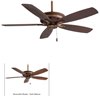 Picture of 71.3w SW Kafe Ceiling Fan-52In Kocoa