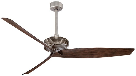 Picture of 102.81w SW Gilera Ceiling Fan - 62In Brushed Steel W/ Brushed Nickel