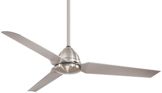 Foto para 47w SW Java Outdoor Ceiling Fan-54In Brushed Nickel Wet