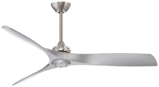 Foto para 25.92w SW Aviation Ceiling Fan - 60In Brushed Nickel W/ Silver